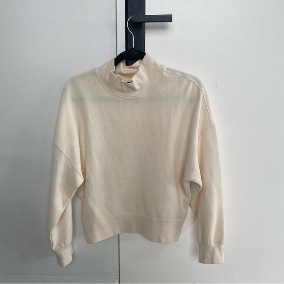 RAILS BLAIR WHITE MOCK NECK SWEATER - Picture 2 of 7